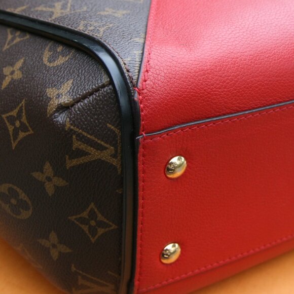 LOUIS VUITTON MONOGRAM CANVAS+LEATHER KIMONO MM BAG RETAIL $3250-100% AUTHENTIC - Picture 14 of 16